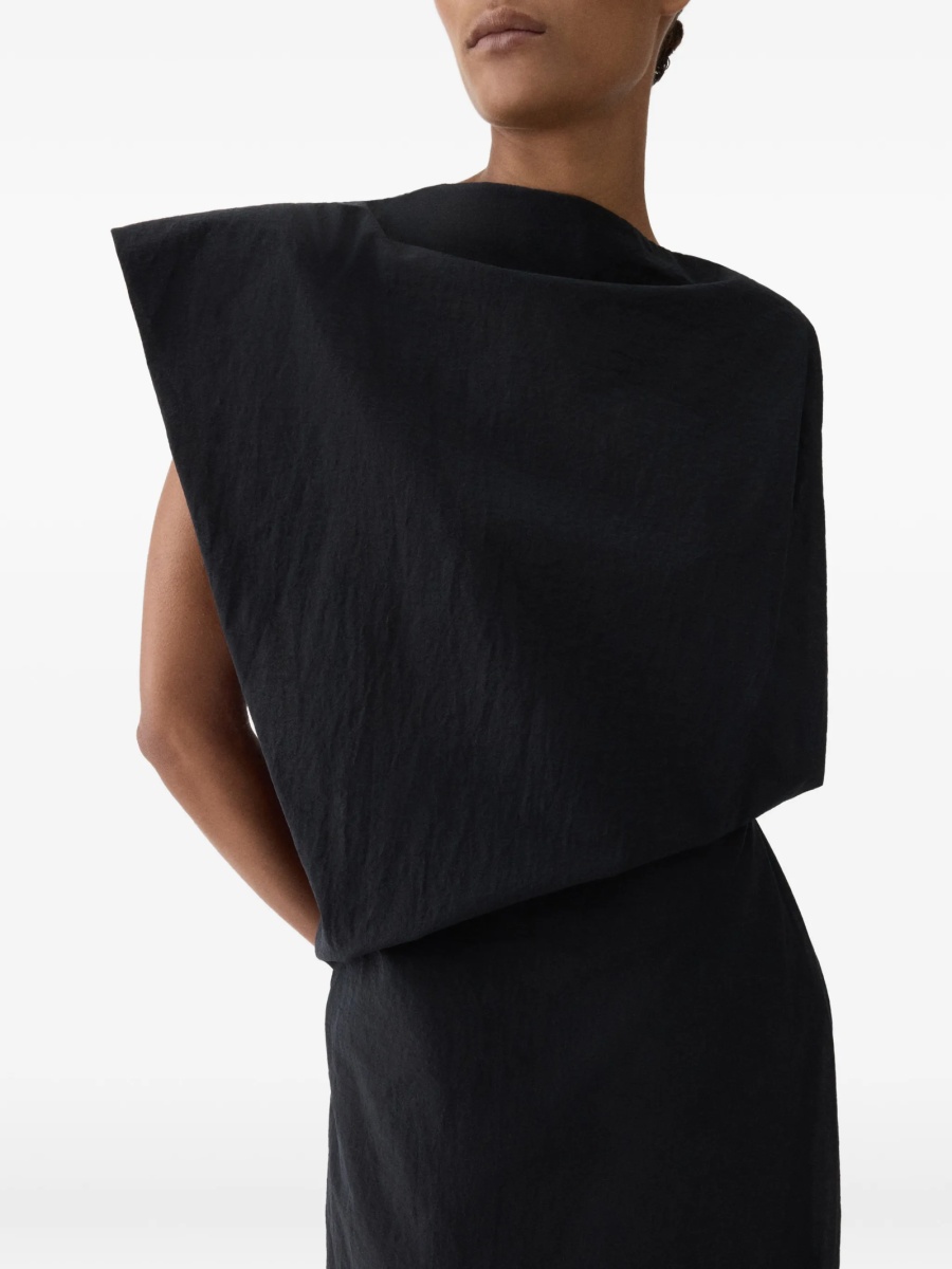 Rochie de zi JACQUEMUS neagra - Img 4