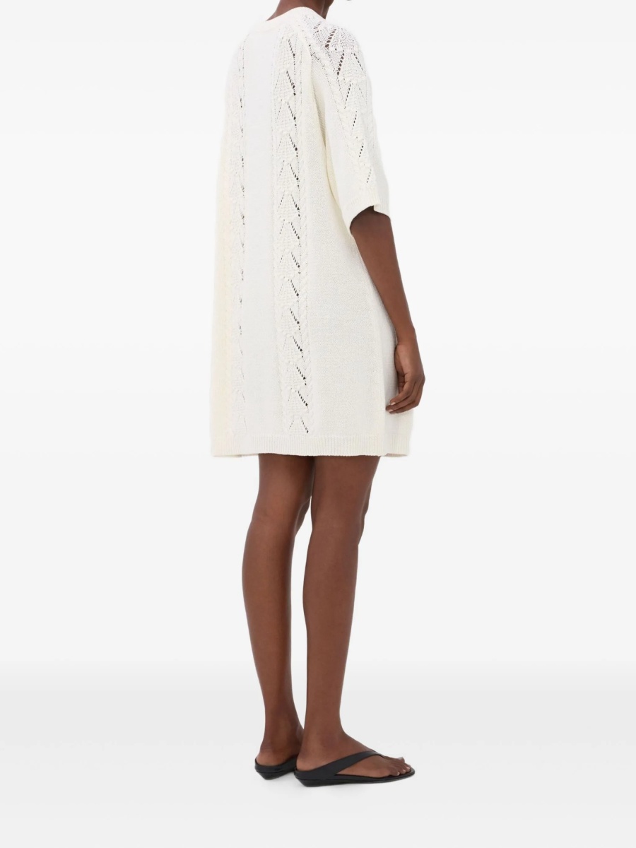 Rochie de zi LOULOU DE SAISON alba - Img 4