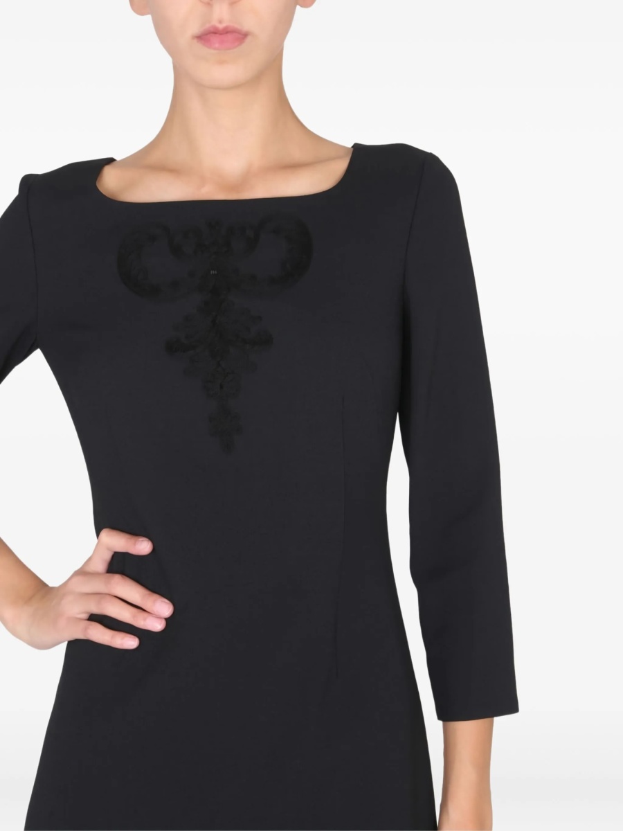 Rochie de zi LOVE Moschino neagra - Img 2