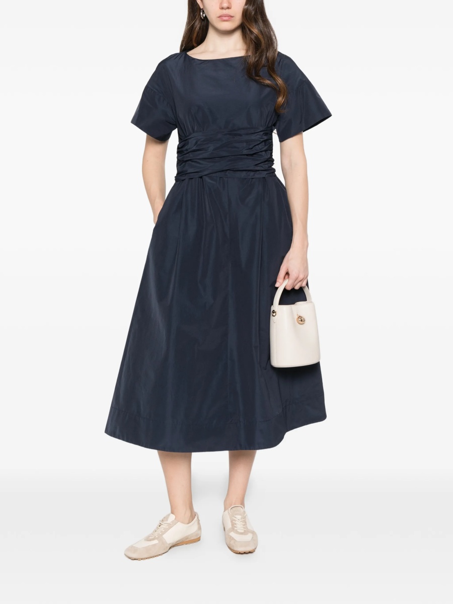 Rochie de zi Max Mara albastra - Img 2