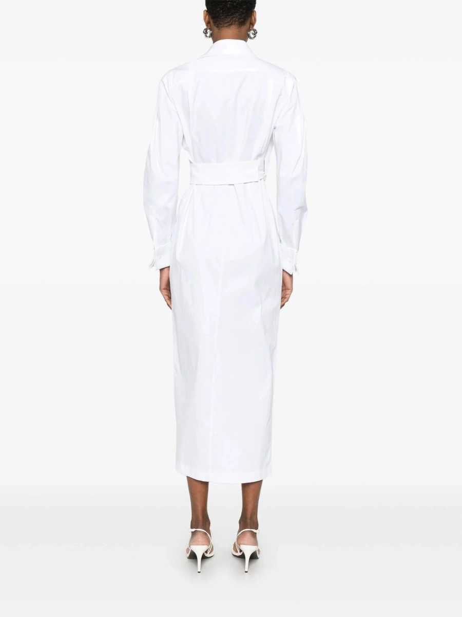 Rochie de zi Max Mara alba - Img 4