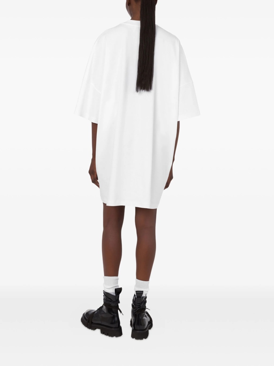 Rochie de zi Moschino alba - Img 2