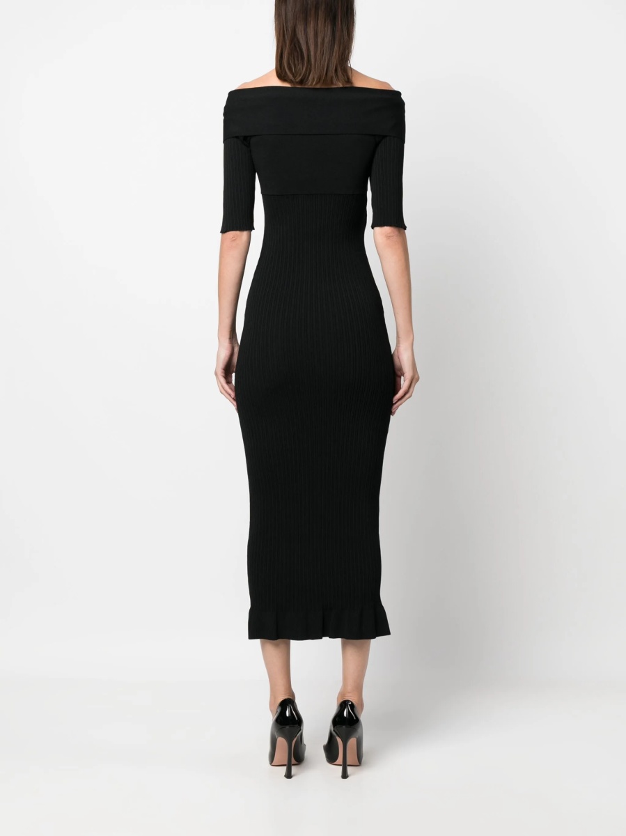 Rochie de zi Philosophy neagra - Img 4