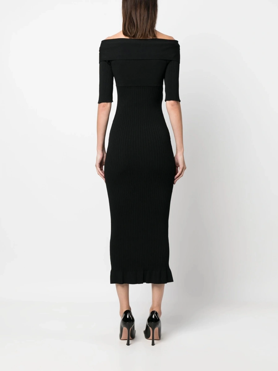 Rochie de zi Philosophy neagra - Img 4