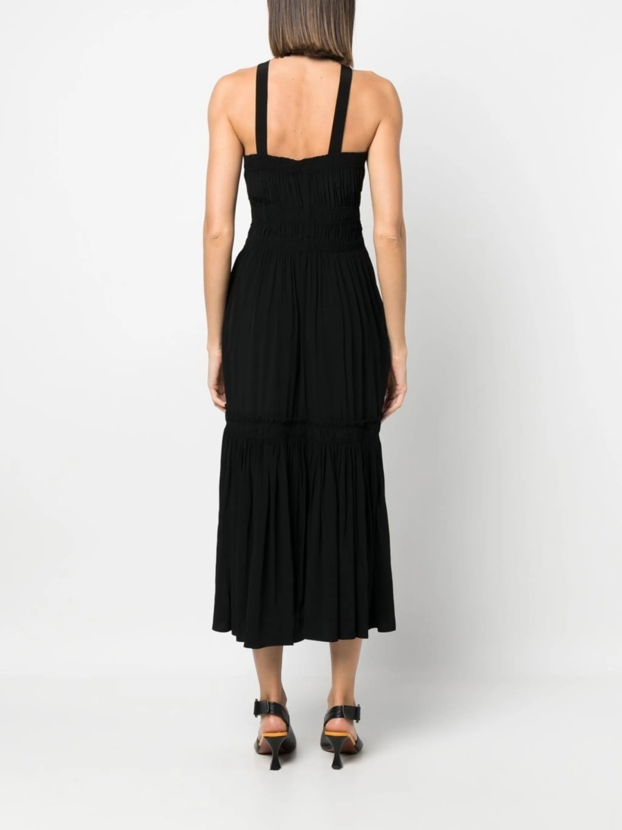 Rochie de zi PROENZA SCHOULER WHITE LABEL neagra - Img 4