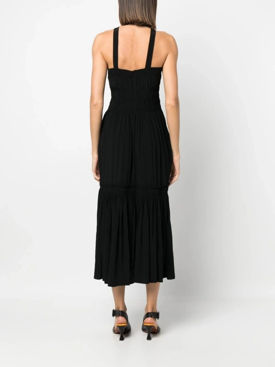 Rochie de zi PROENZA SCHOULER WHITE LABEL neagra - Img 4