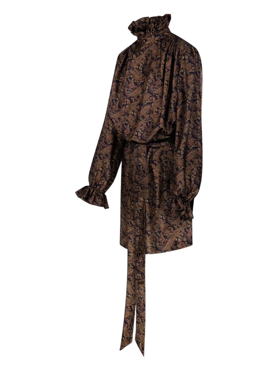 Rochie de zi Saint Laurent albastra - Img 3