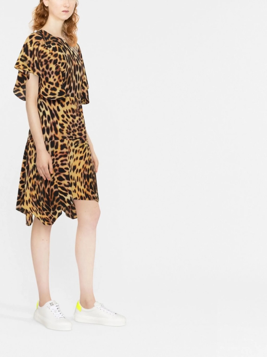 Rochie de zi Stella McCartney neutra - Img 3