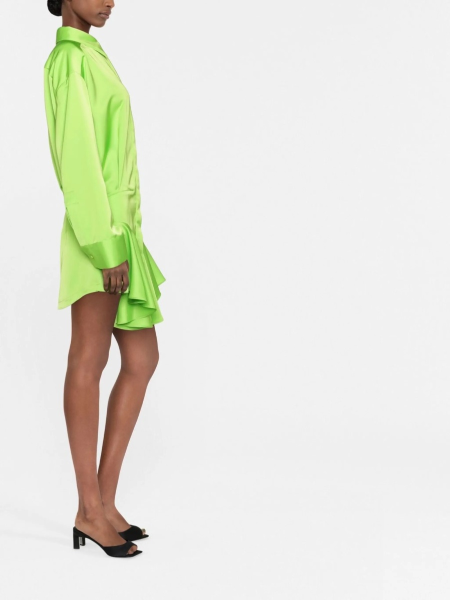 Rochie de zi THE ATTICO verde - Img 3