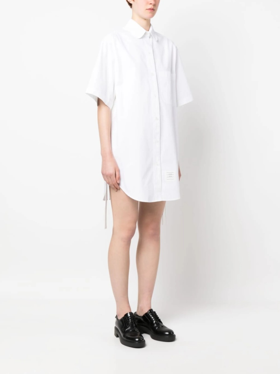 Rochie de zi Thom Browne alba - Img 3