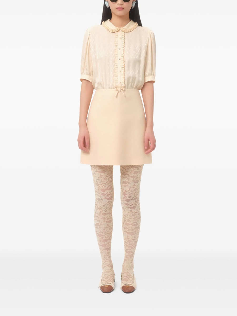 Rochie de zi Valentino Garavani neutra - Img 3