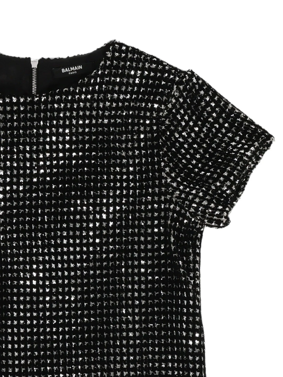 Rochie eleganta Balmain neagra - Img 3