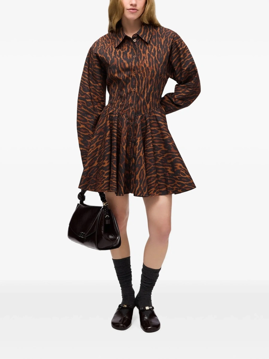 Rochie eleganta Ganni maro - Img 5
