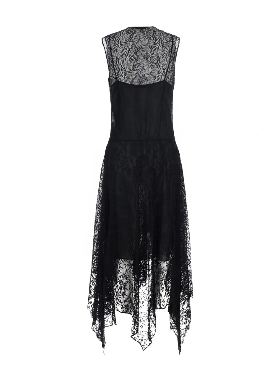 Rochie Fendi neagra din matase - Img 2