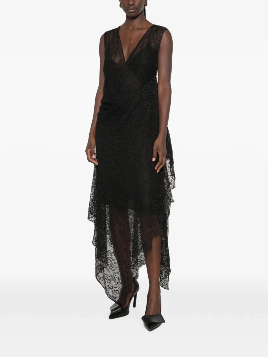 Rochie Fendi neagra din matase - Img 4