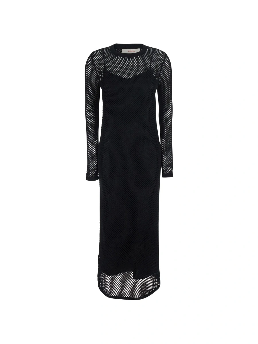 Rochie lunga Jucca neagra - Img 6
