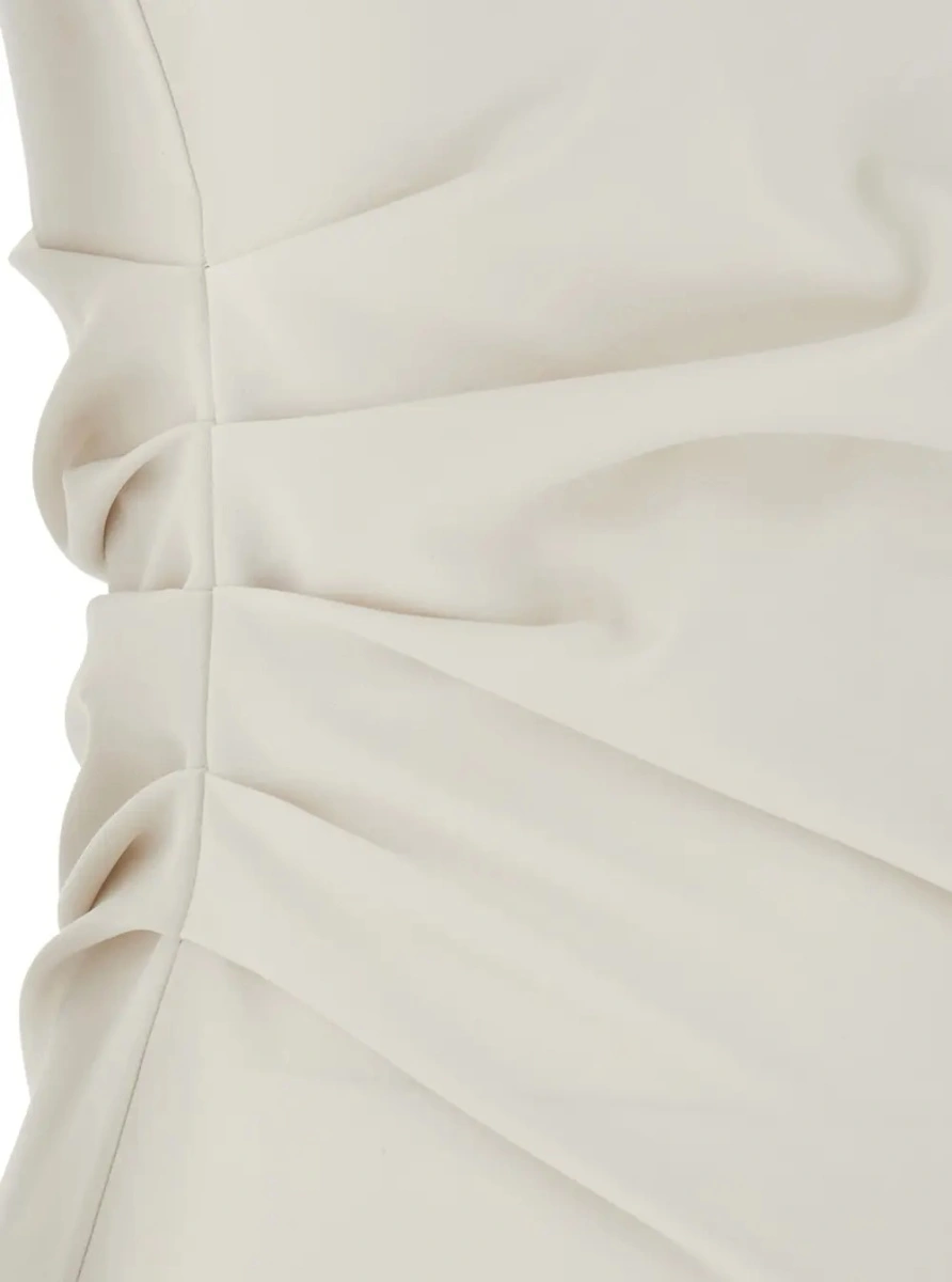 Rochie lunga P.A.R.O.S.H. alba - Img 3