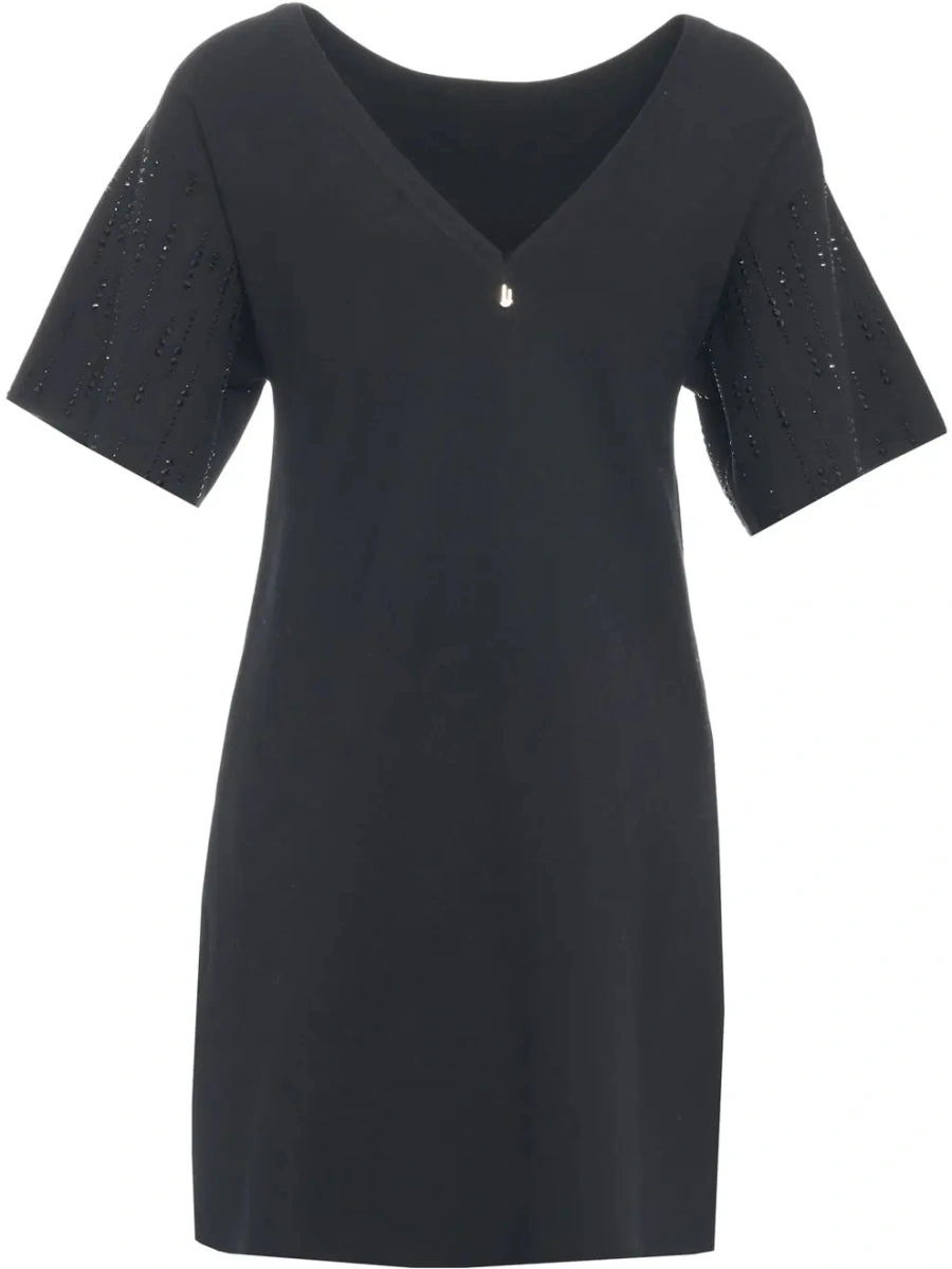 Rochie scurta Liu Jo neagra - Img 3