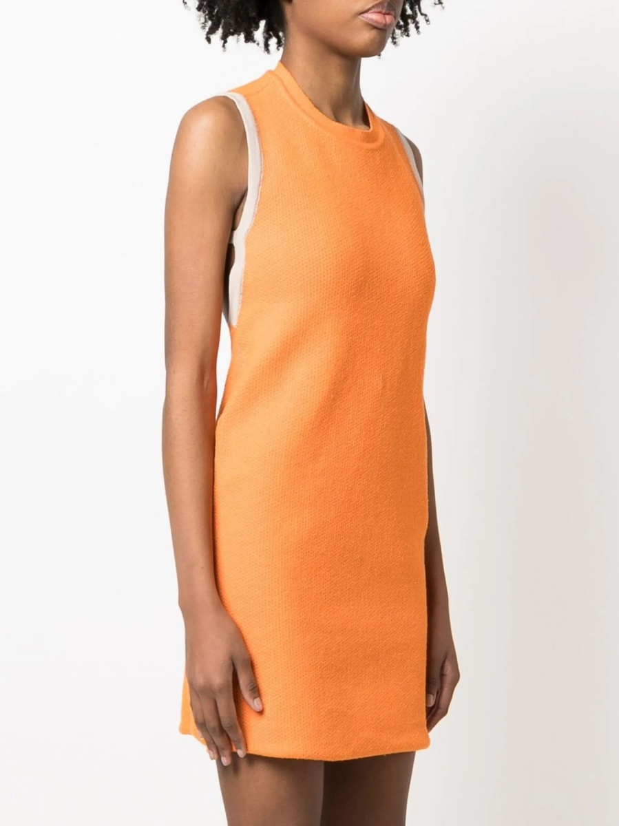 Rochie tricotata JACQUEMUS portocalie - Img 4