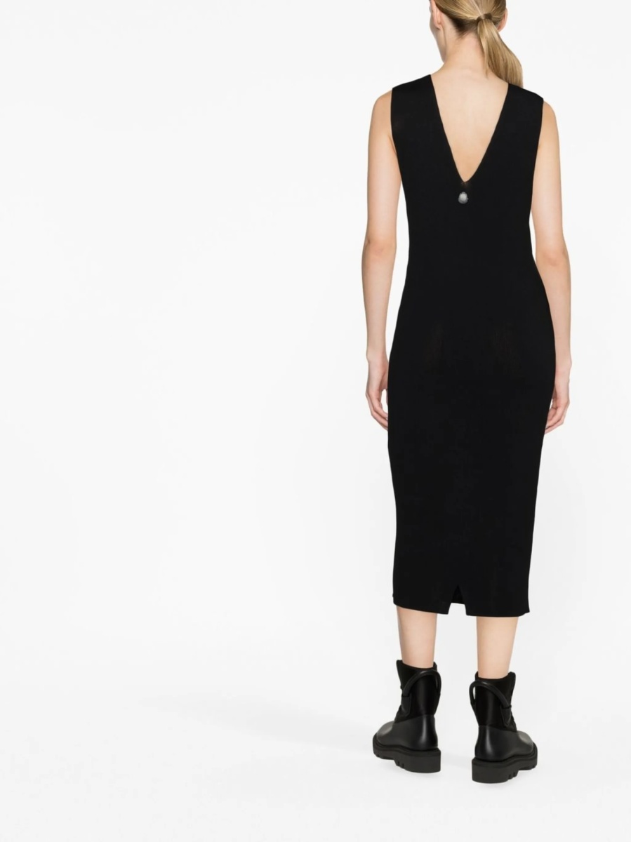 Rochie tricotata Moncler neagra - Img 3
