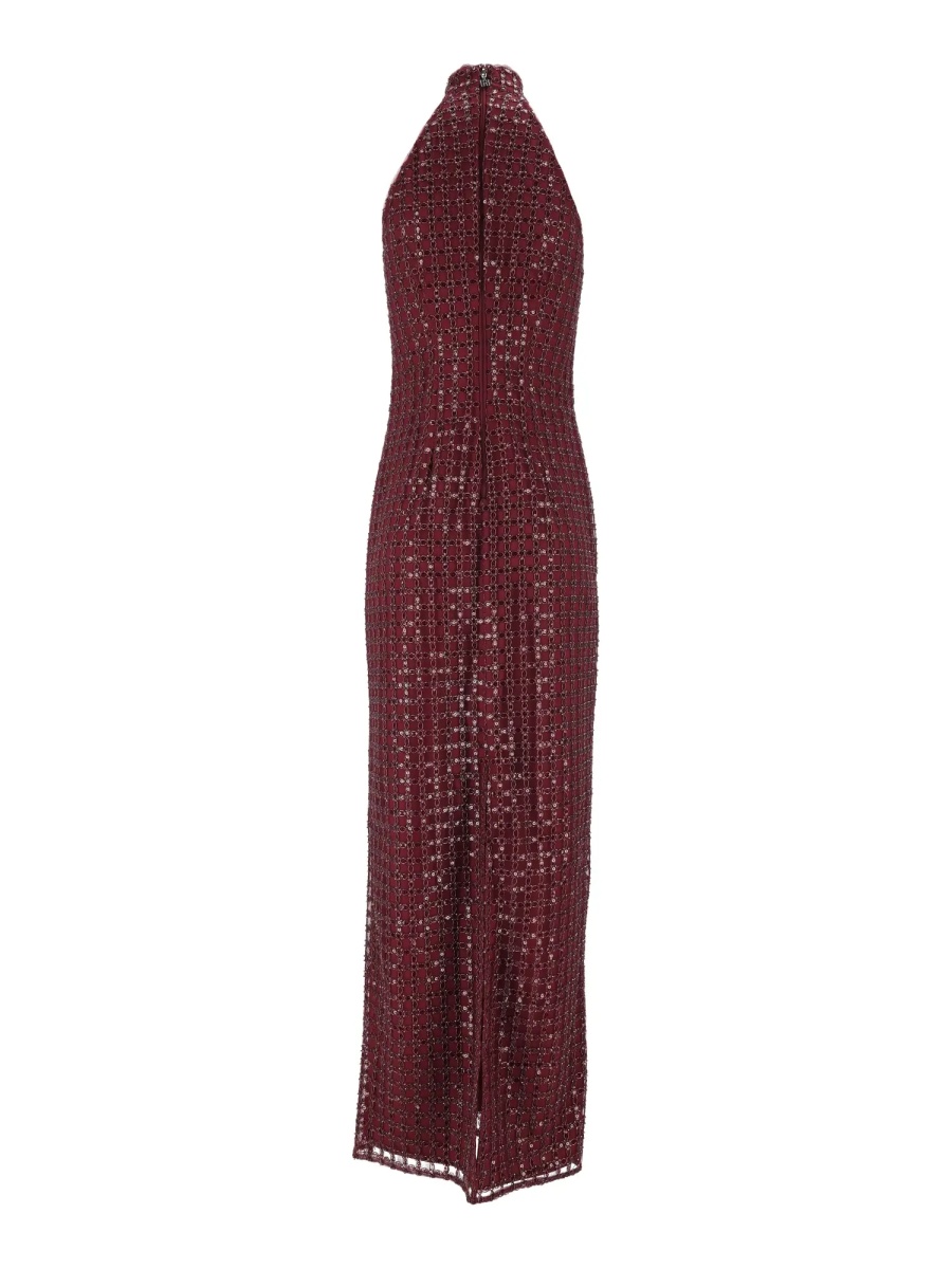 Rochii BEADED MAXI DRESS Zinfandel (Tight Fit) - Img 2