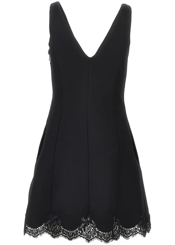 Rochii Crepe Couture mini dress with lace - Img 3
