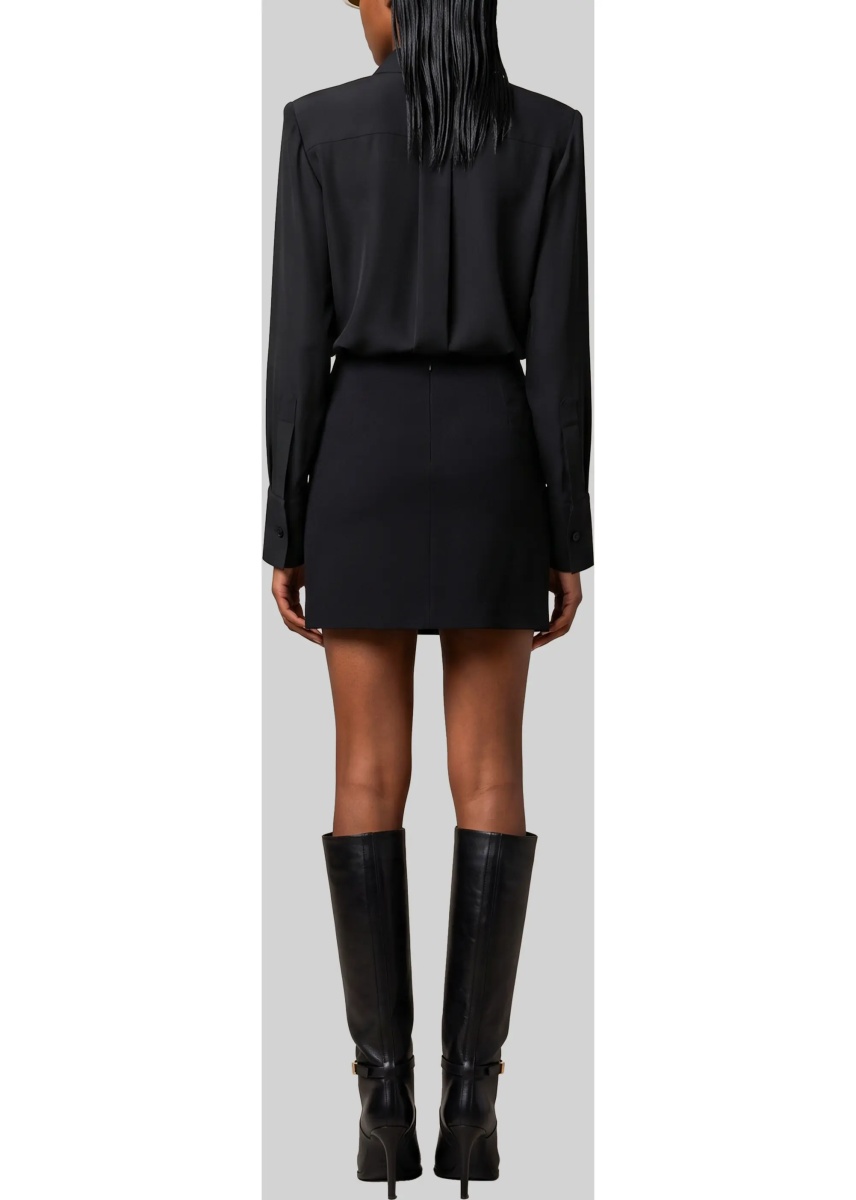 Rochii Double Georgette Shirt Dress - Img 3