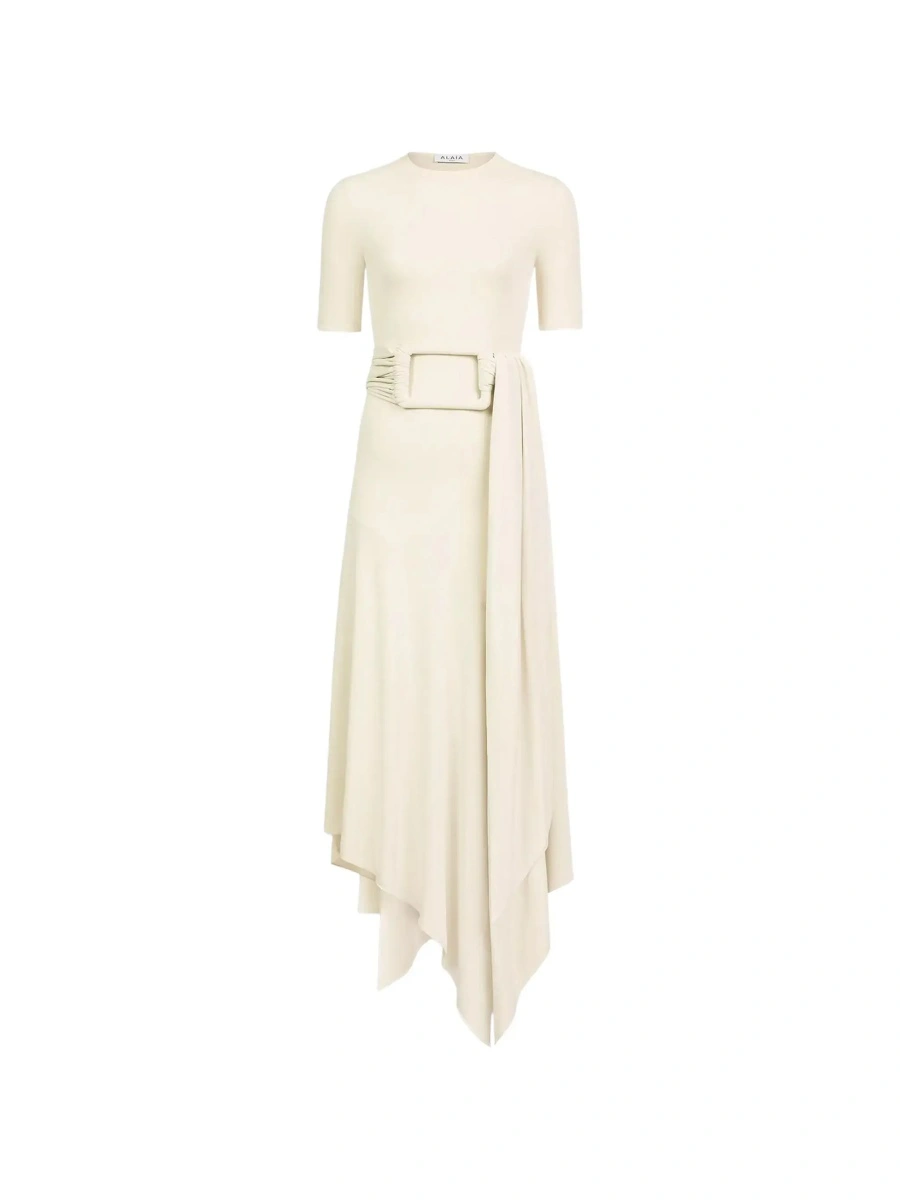 Rochii Draped midi dress - Img 6