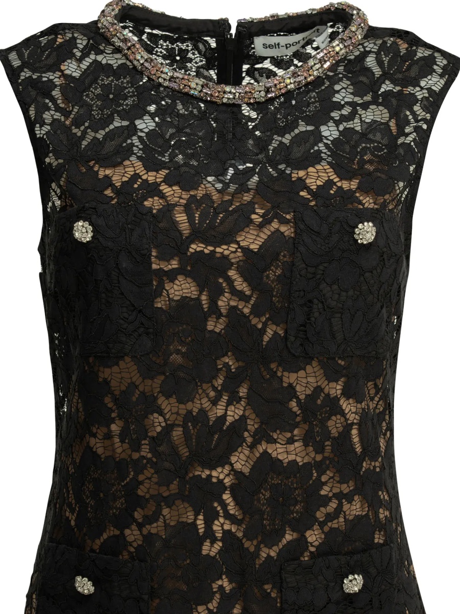 Rochii Embroidered short dress - Img 3