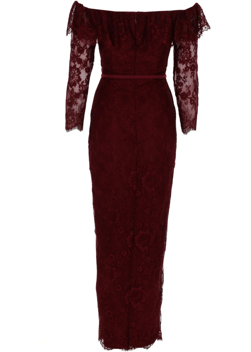 Rochii Lace Dress With Jewel Buttons - Img 2
