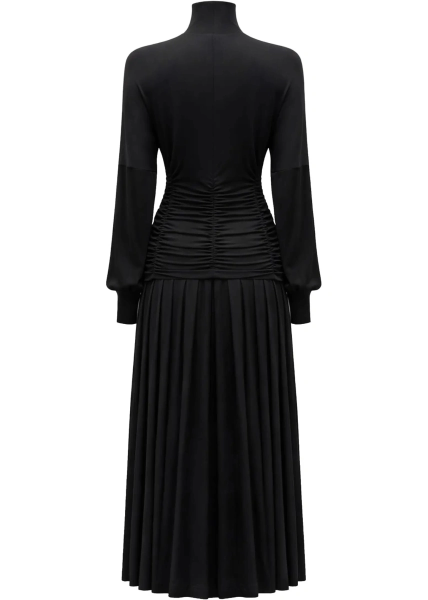 Rochii Long Dress With High Neck - Img 2