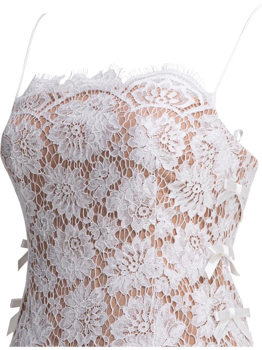 Rochii Long lace flared dress - Img 4