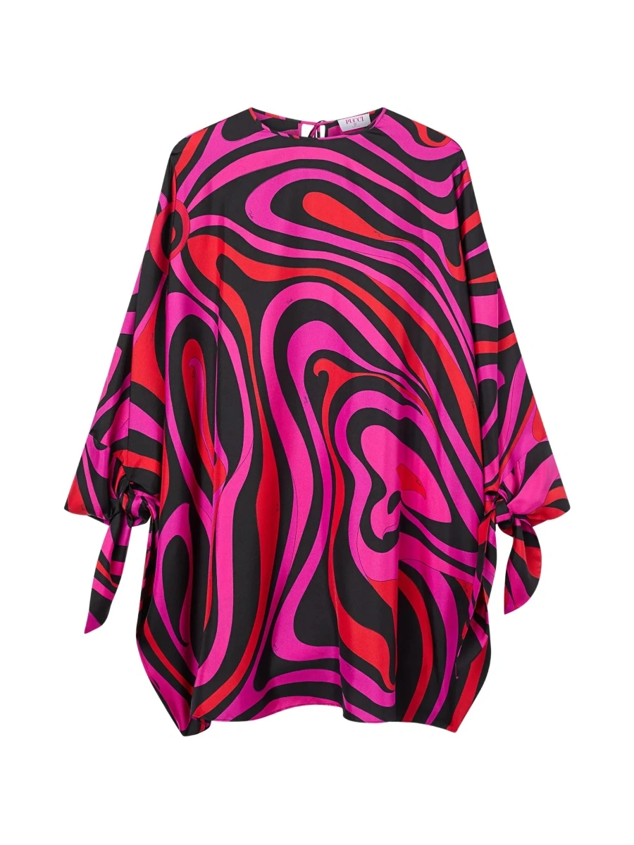 Rochii "Marmo" Short caftan dress - Img 9