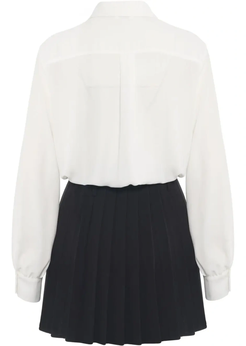 Rochii Mini dress with waist belt - Img 2
