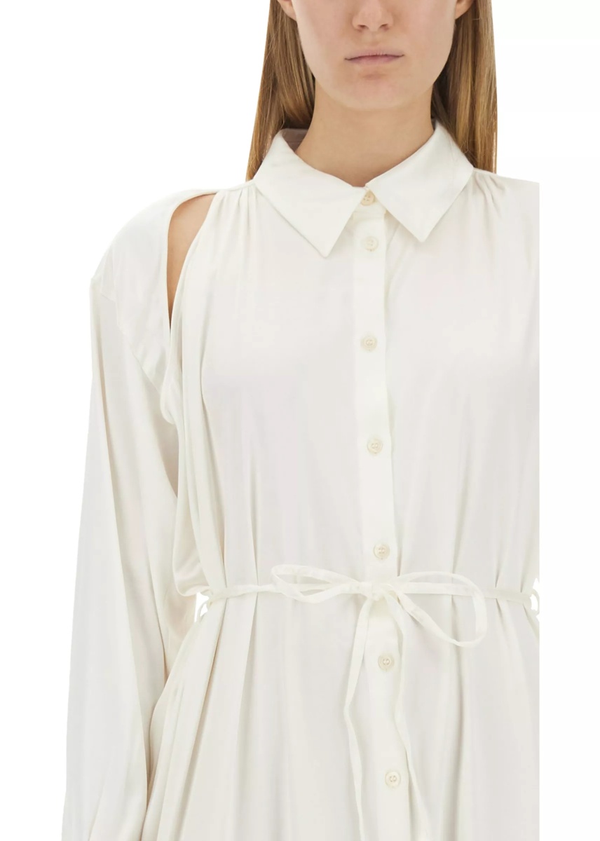 Rochii Satin Chemisier Dress - Img 4