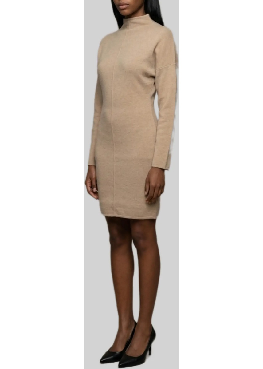 Rochii Tenuta Dress In Wool And Cashmere Jersey Fabric - Img 2