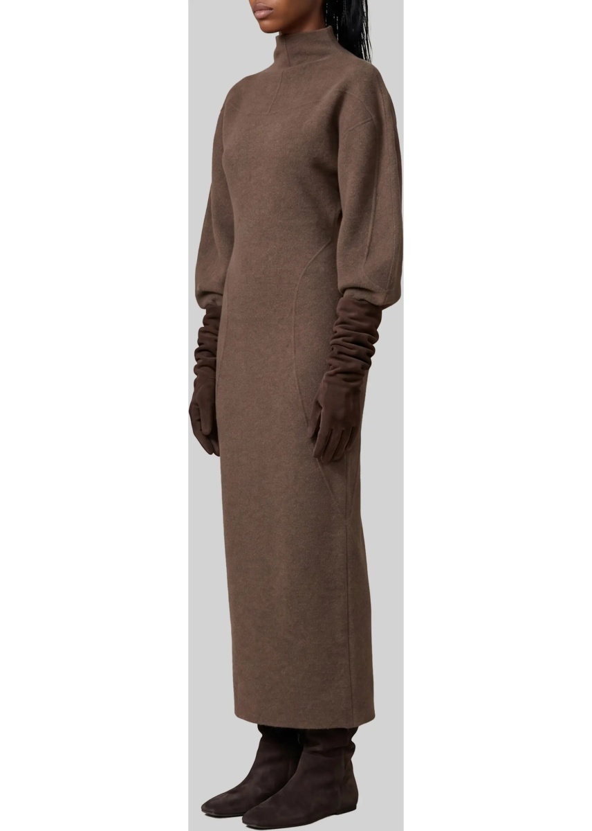 Rochii Tenuta Maxi Dress In Wool And Cashmere - Img 2