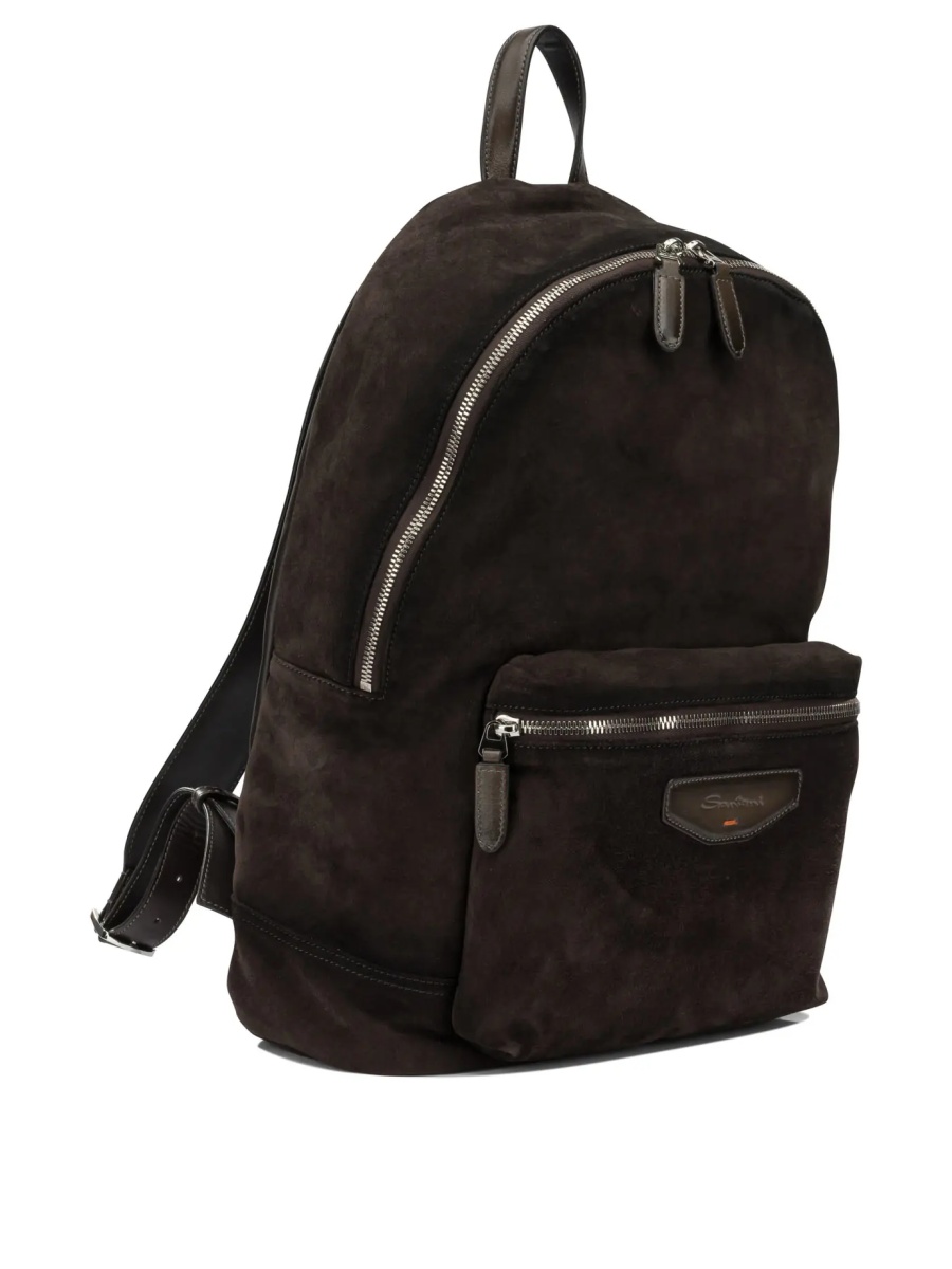 Rucsac Casual suede backpack - Img 2