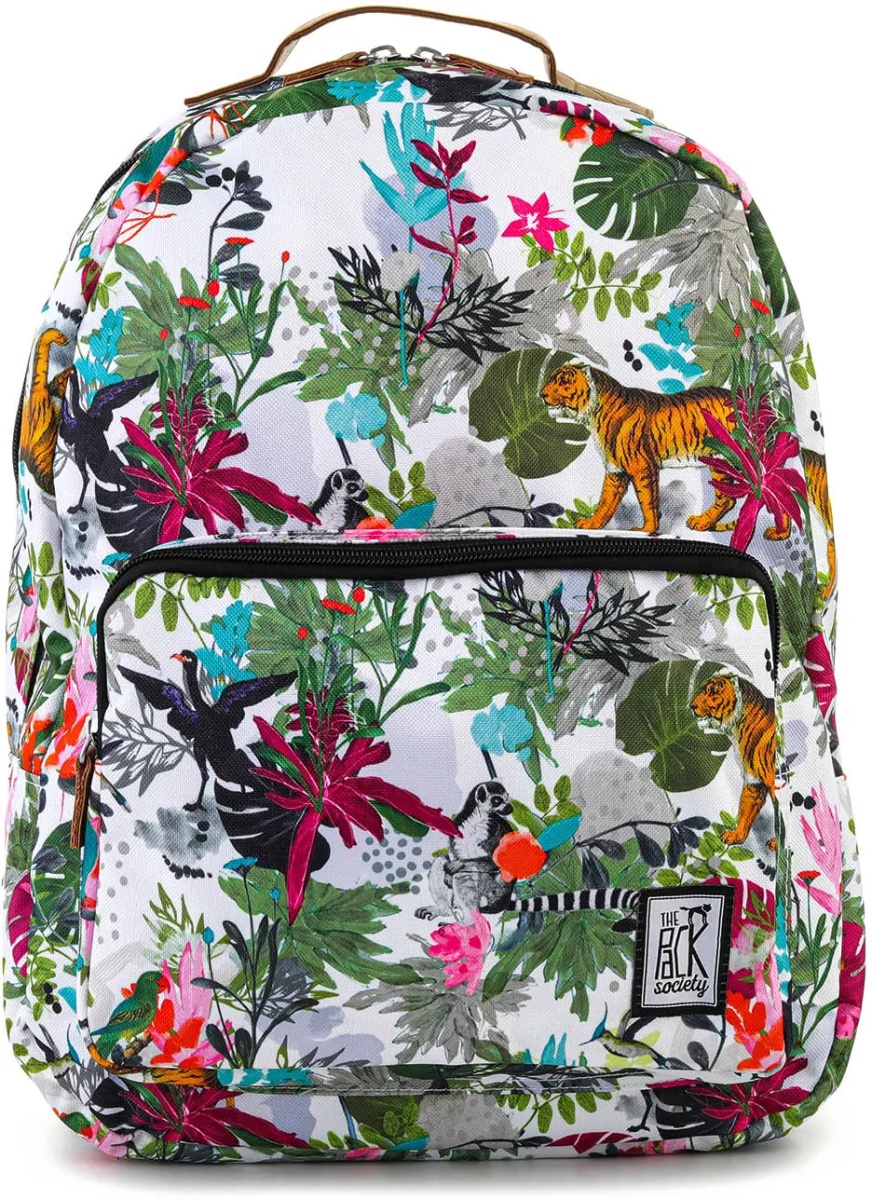 Rucsac PLECAK THE SOCIETY PACK XCLASSIC BACKPACK MULTICOLOR JUNGLE - Img 2