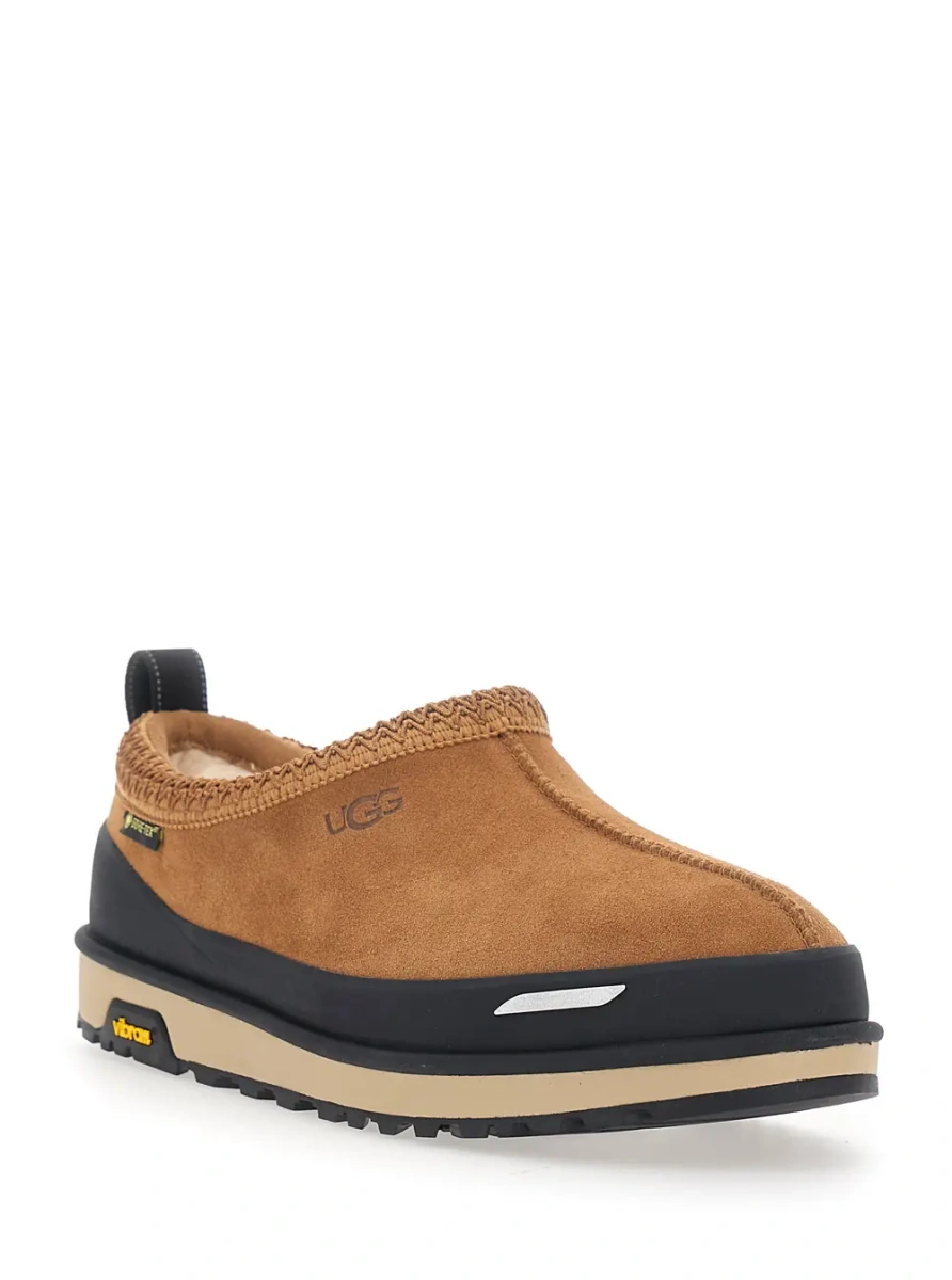 Saboti TASMAN GUARD GTX is a waterproof mule with a rubber sole and fabric lining, brown, unisex - Img 2