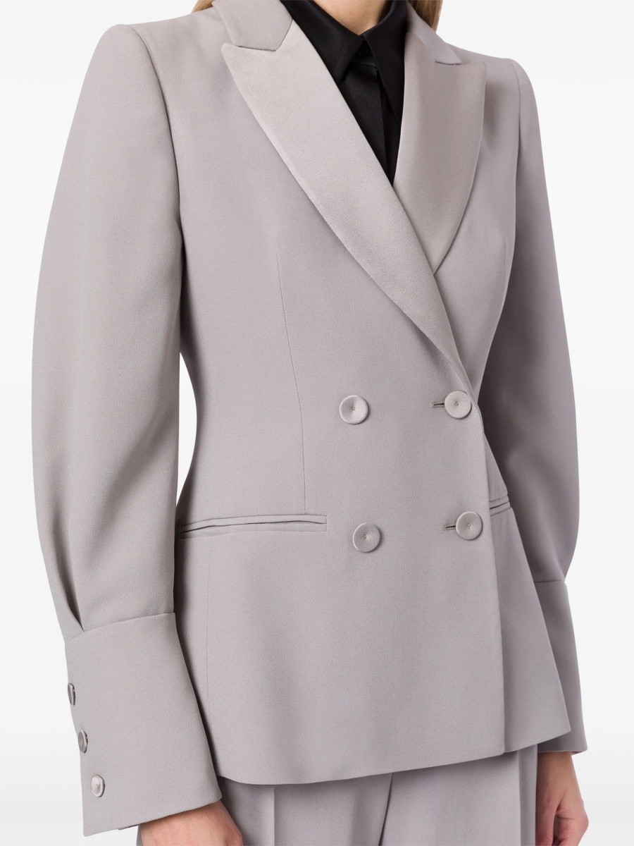 Sacou Alberta Ferretti gri - Img 4