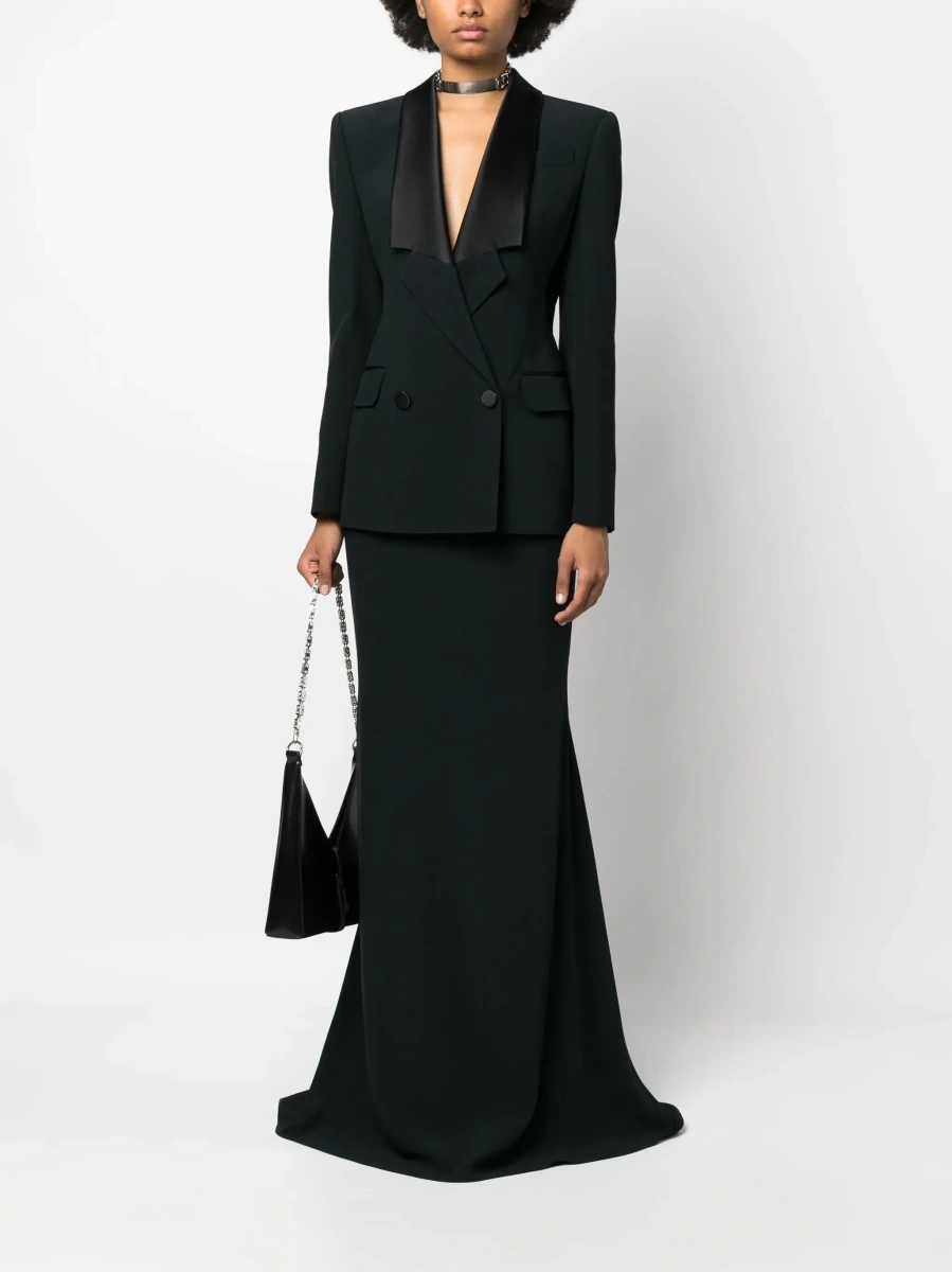 Sacou Alexander McQueen negru - Img 2