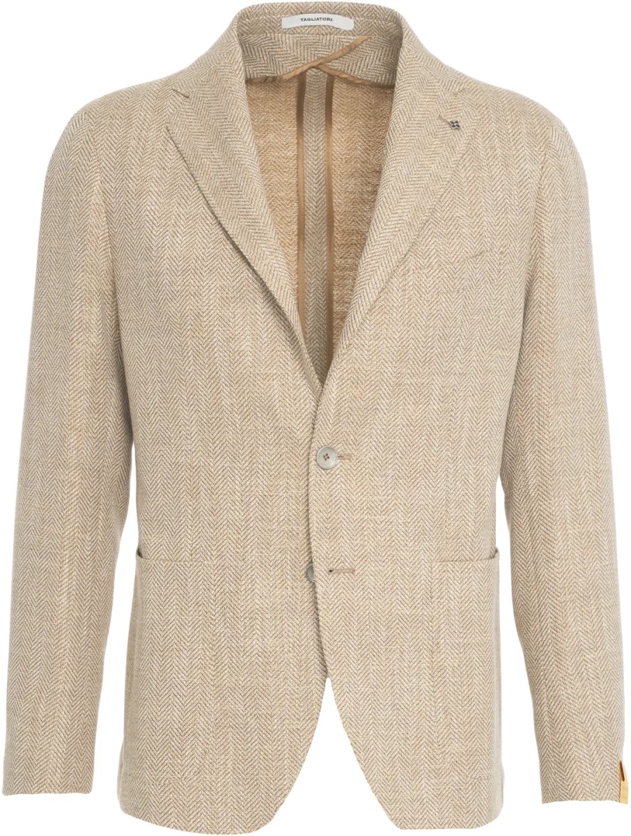 Sacou Blazer with herringbone pattern - Img 2