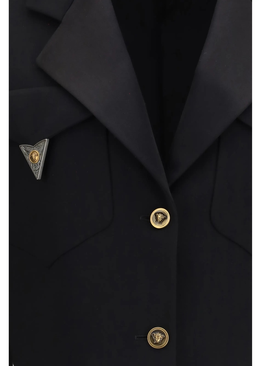 Sacou Cropped wool Blazer - Img 3