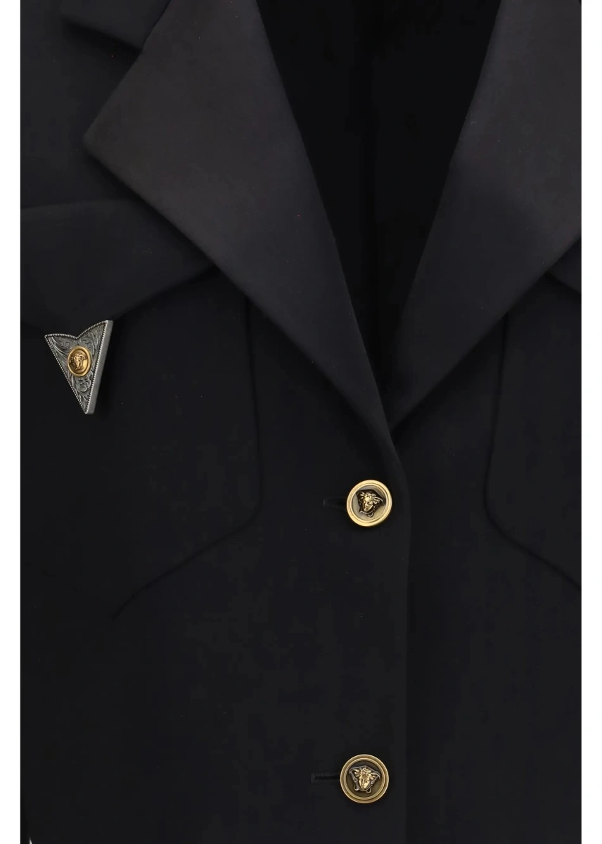 Sacou Cropped wool Blazer - Img 3
