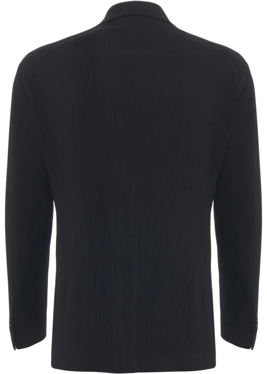 Sacou Double-breasted wool blazer - Img 3