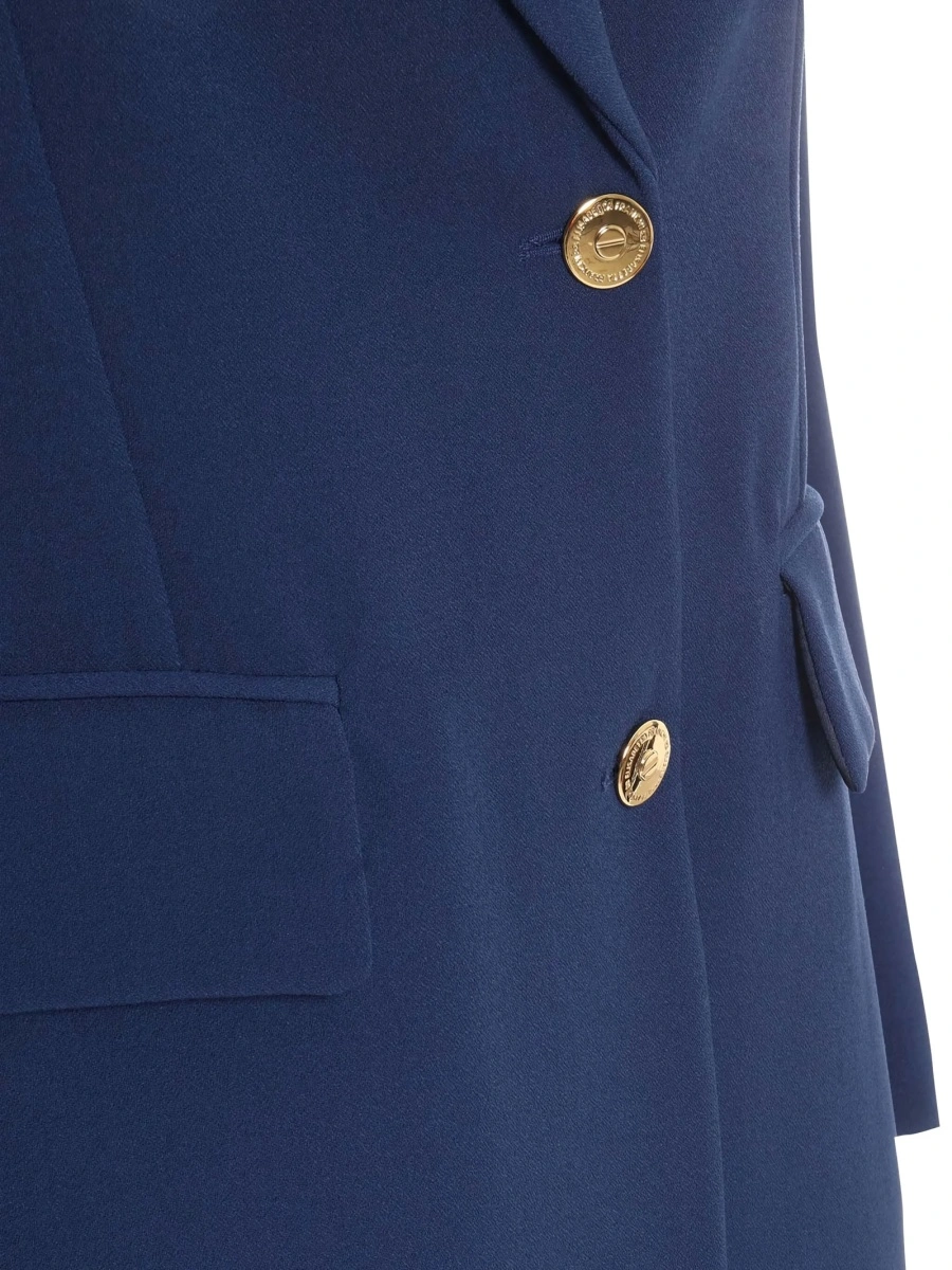 Sacou Elisabetta Franchi albastru - Img 3
