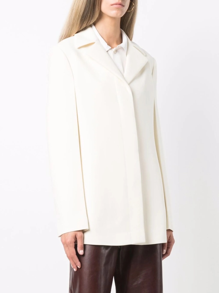 Sacou Jil Sander negru din lana - Img 3