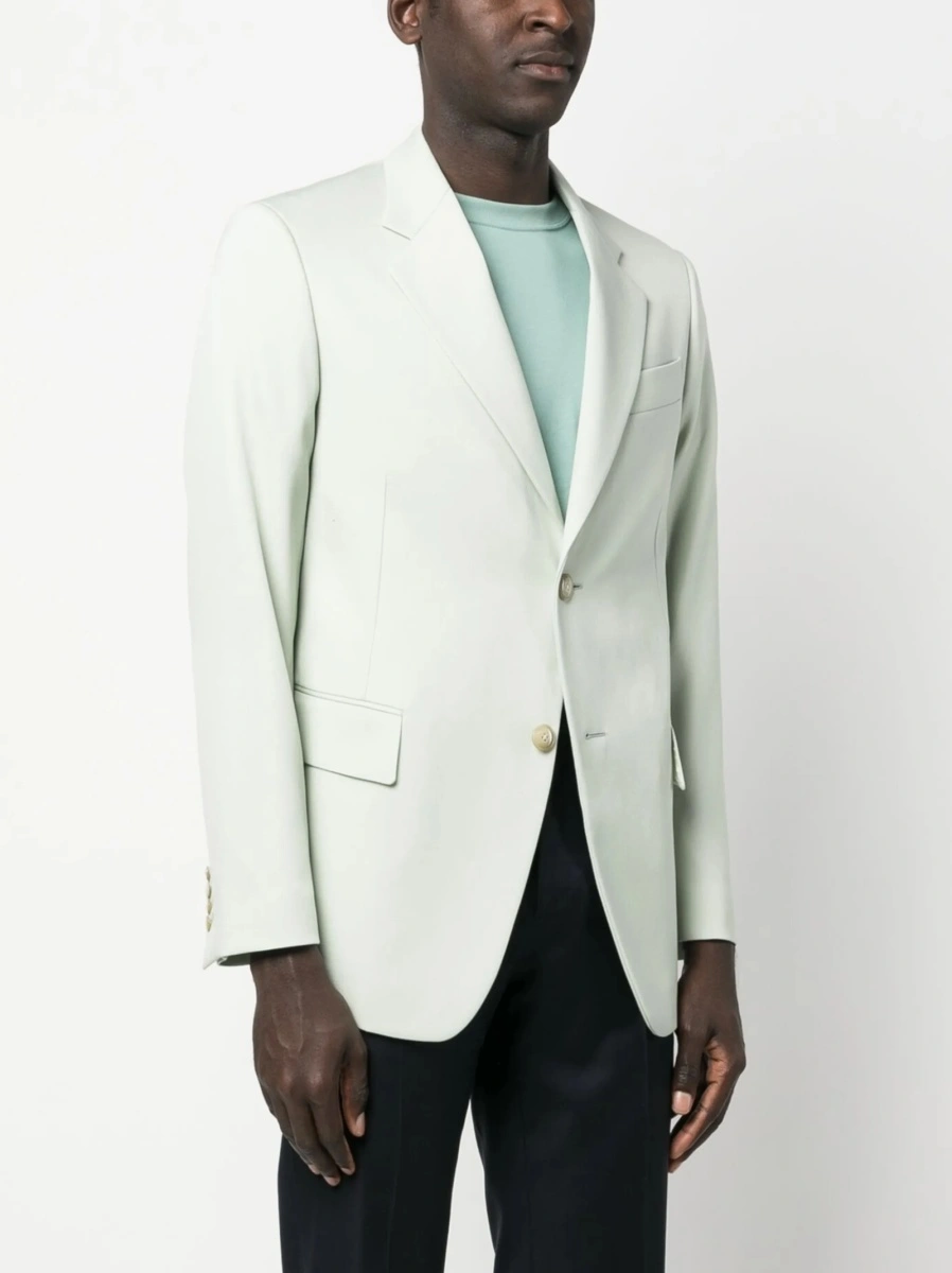 Sacou Lanvin verde din lana - Img 3