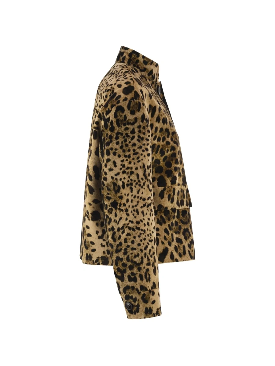 Sacou MaxMara Studio maro din catifea - Img 5